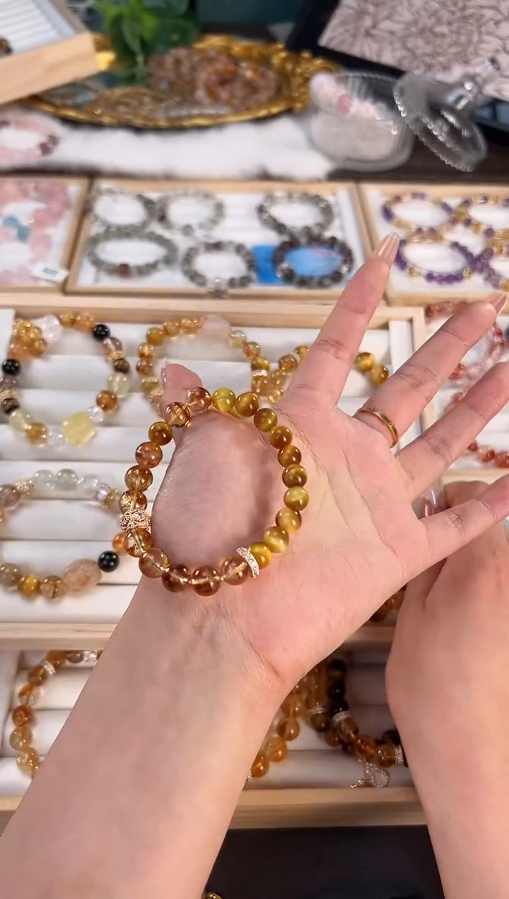 水晶手串未镶嵌手串