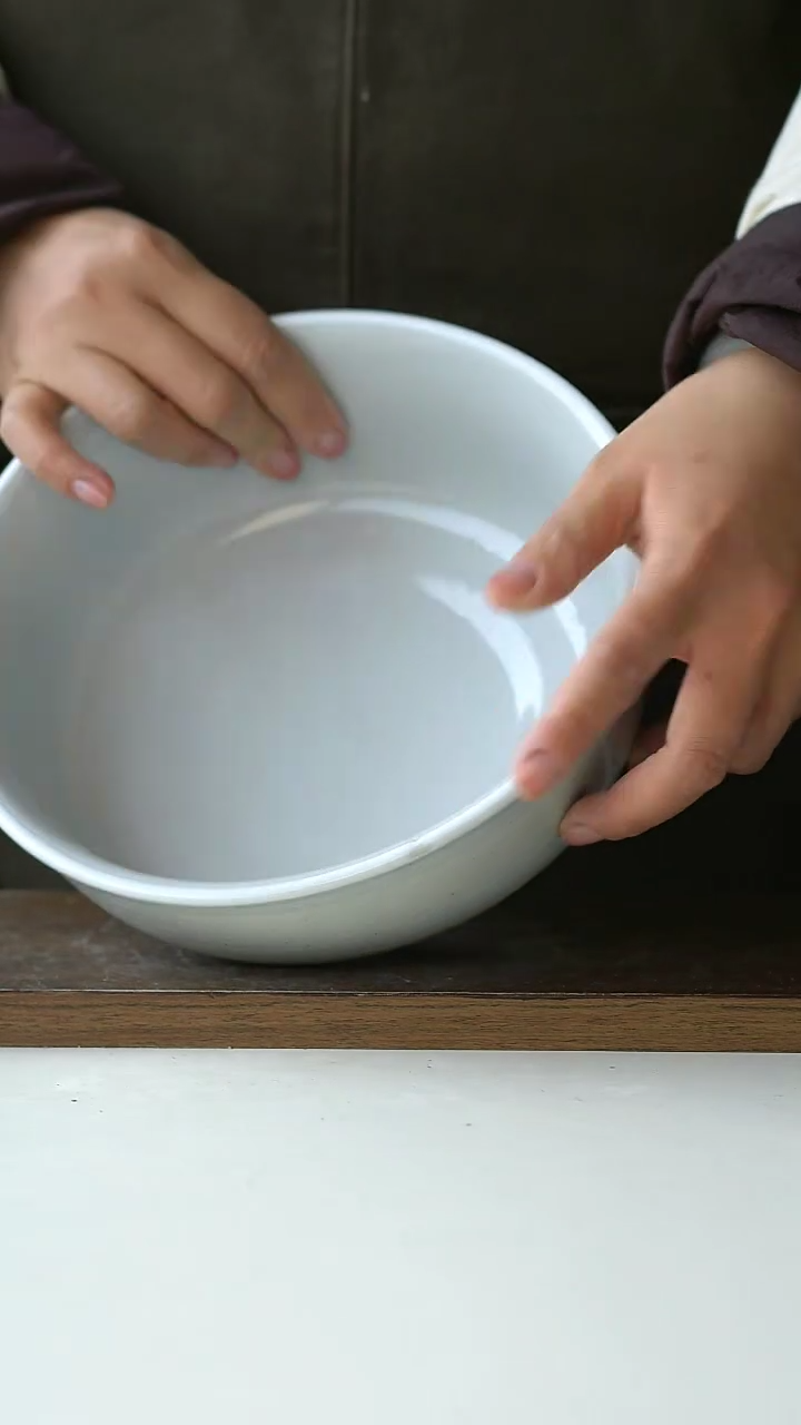 【闪购商品】陶瓷瑕疵粗陶天青大汤碗20cm@4-2@
