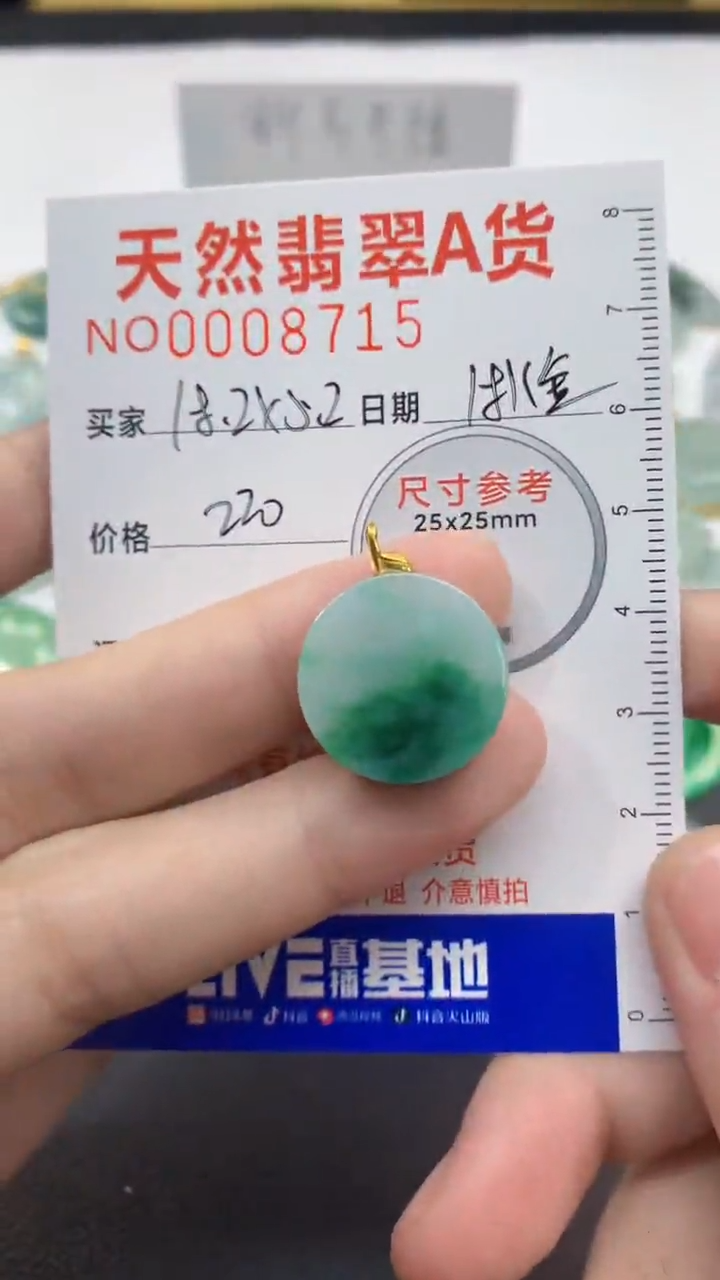 【闪购商品】翡翠颈饰未镶嵌吊坠