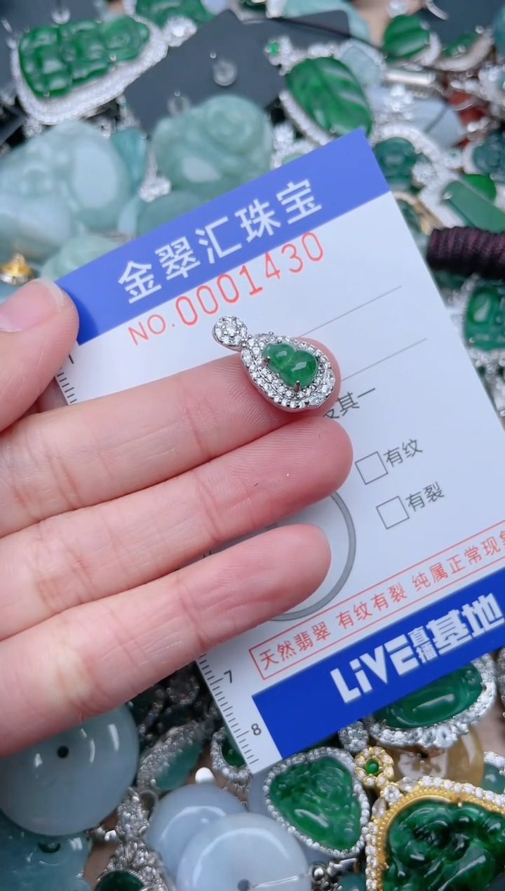 【闪购商品】翡翠颈饰未镶嵌1430....1