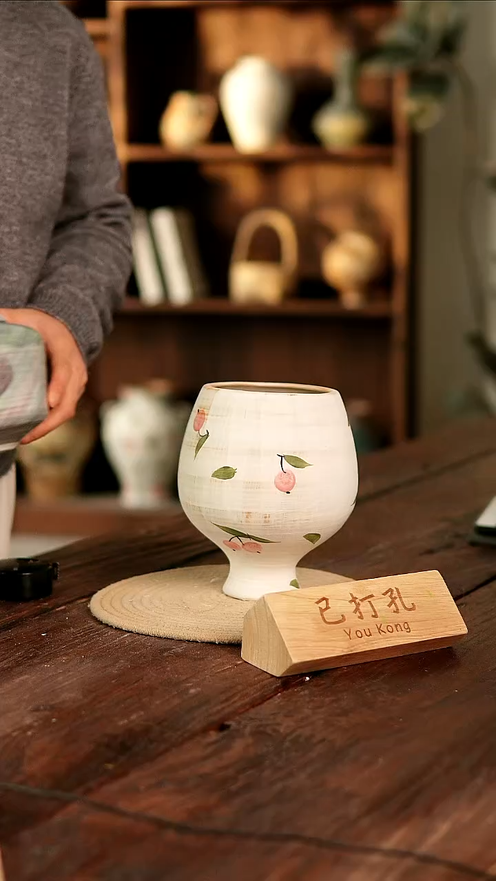 摆件25-251高18口10误差2已打孔