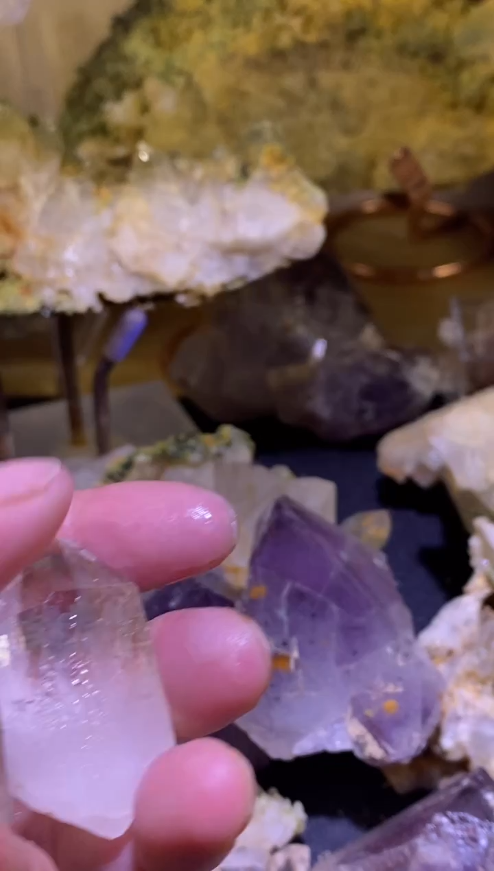 未镶嵌珠宝半成品水晶U*3颗