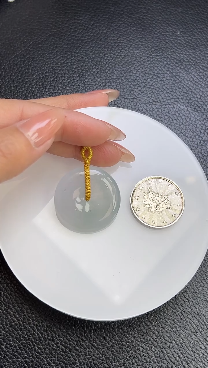 【闪购商品】翡翠颈饰未镶嵌YM971-3 平安扣