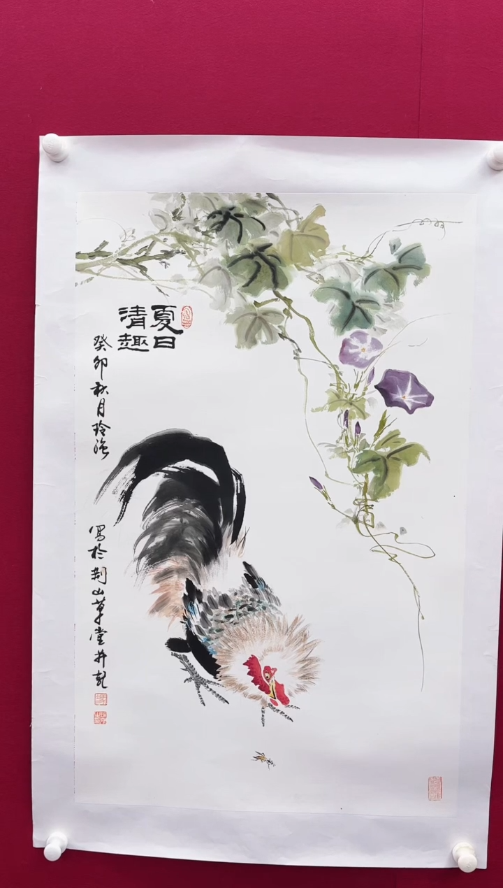 【闪购商品】国画X-冯老师-绘画作品-888