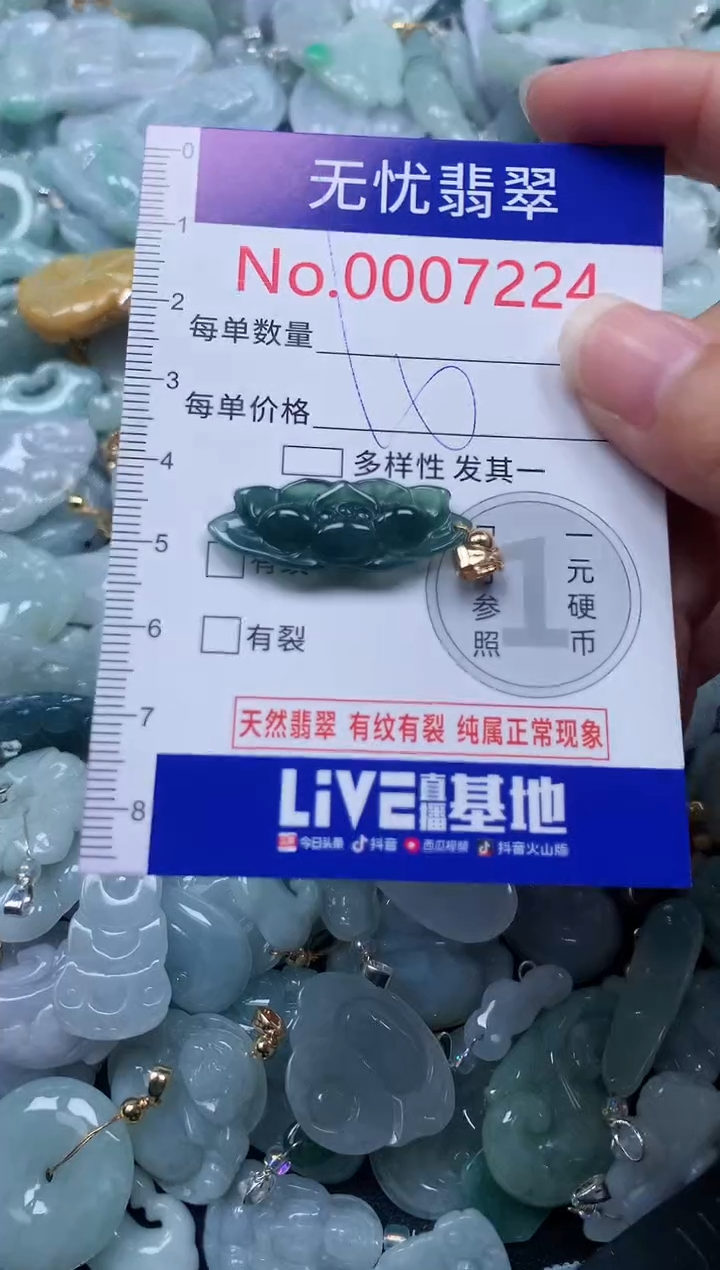 颈饰未镶嵌翡翠7224