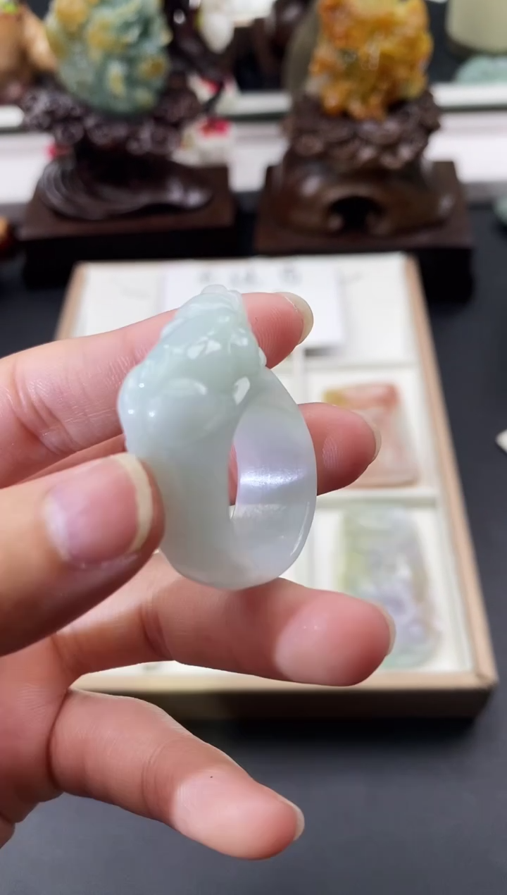 颈饰未镶嵌翡翠天然缅甸A货翡翠