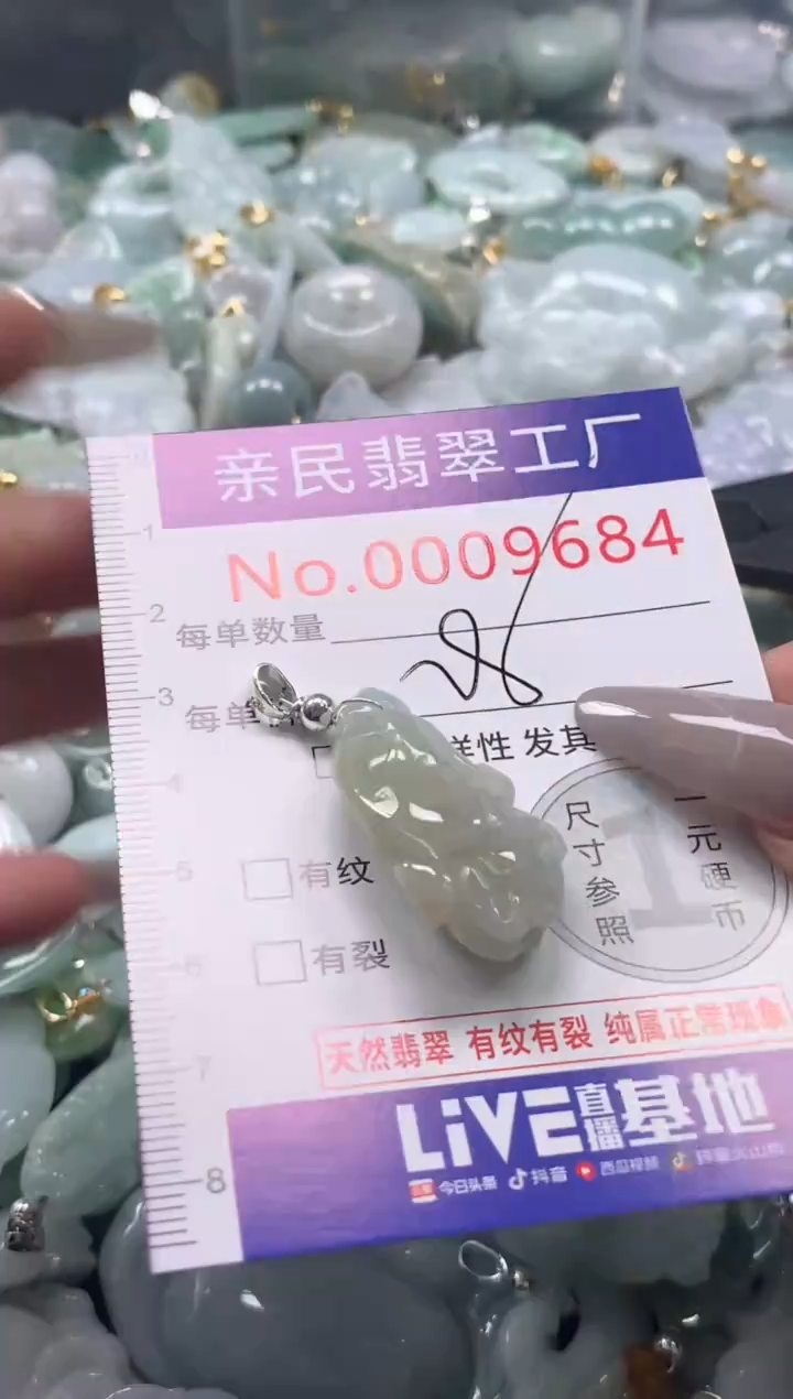 颈饰未镶嵌翡翠9684