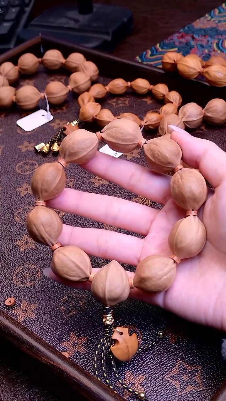 手串橄榄核2126精挑梅林铁核正三-带配套盘玩工具