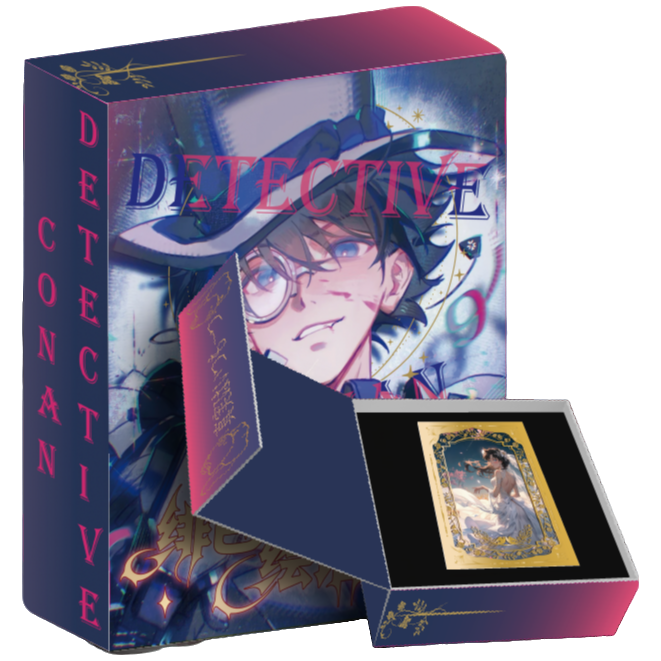 【莎莎专属】【国卡二创】名侦探柯南-星原-绯色绘语卡牌盲盒-代拆