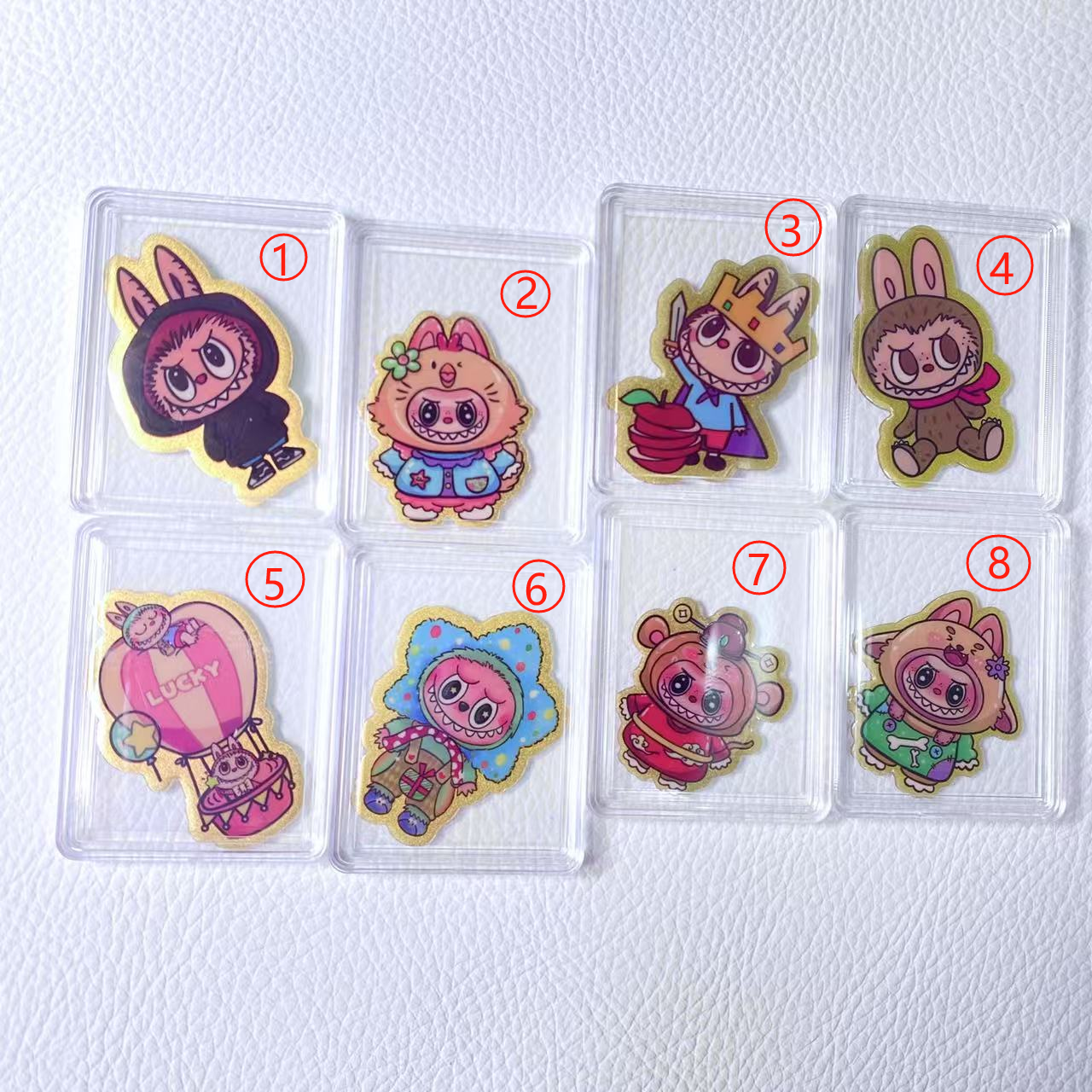 非金属亚克力婚庆饰品 【逍遥】爆款拉布布labubu*JS/152/