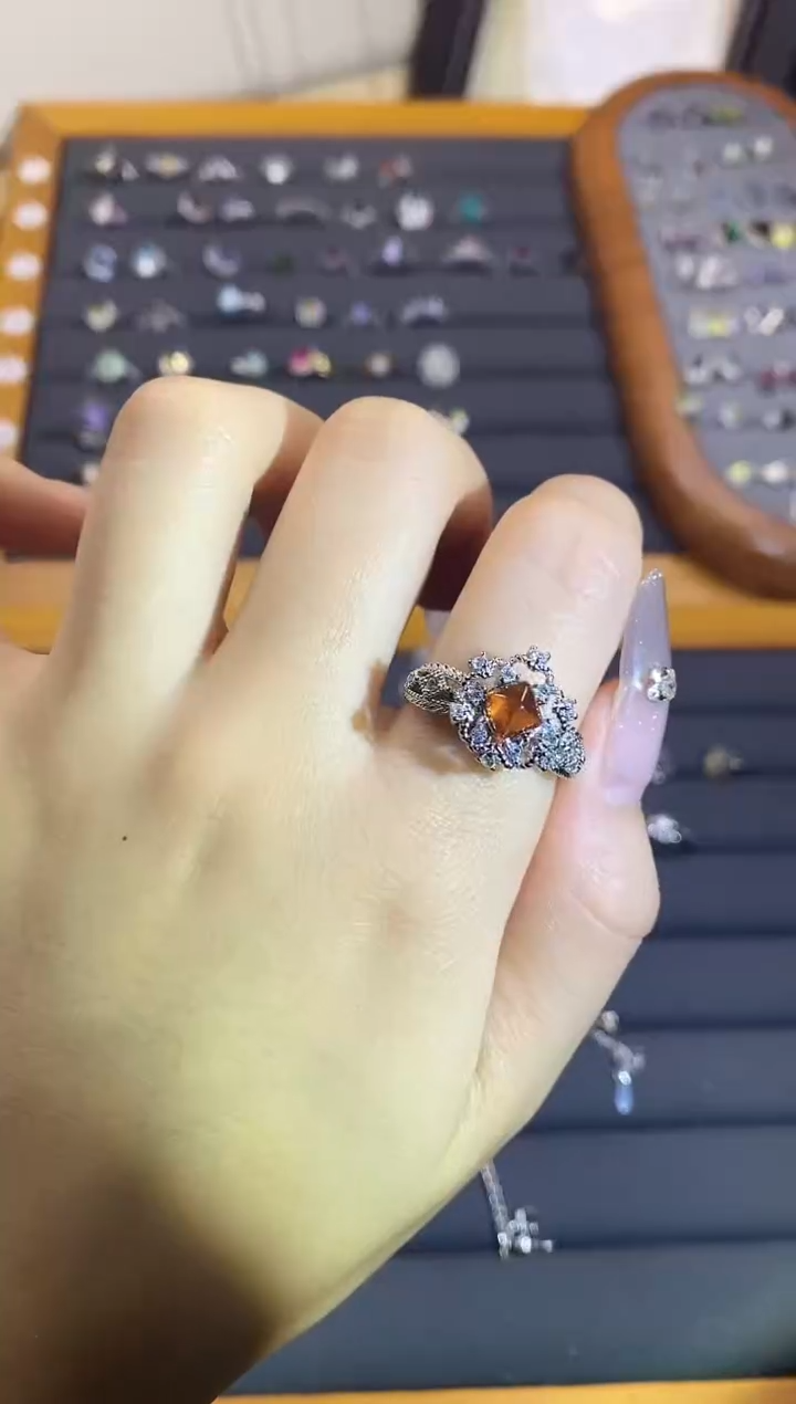 【闪购商品】水晶手链银S925镶嵌A4