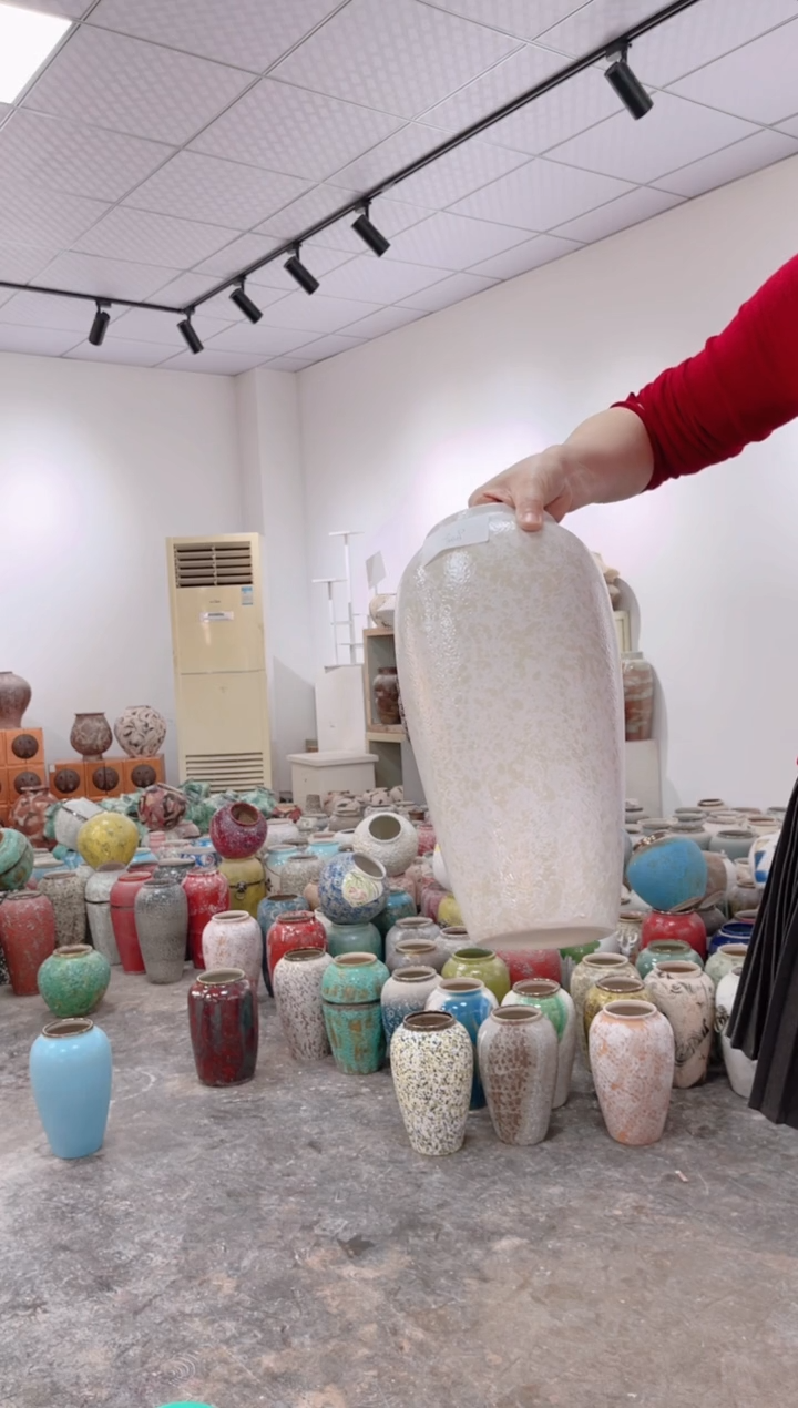 【闪购商品】瓶陶瓷花瓶 无花 瑕疵zd368