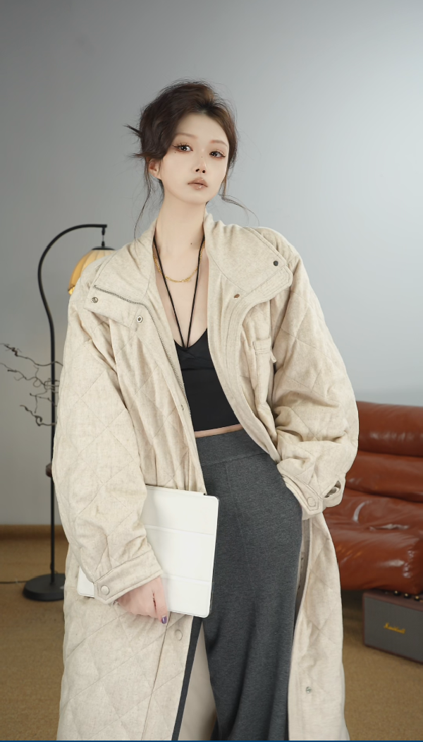 BAIZHI  高级感羊毛羊绒鹅绒服