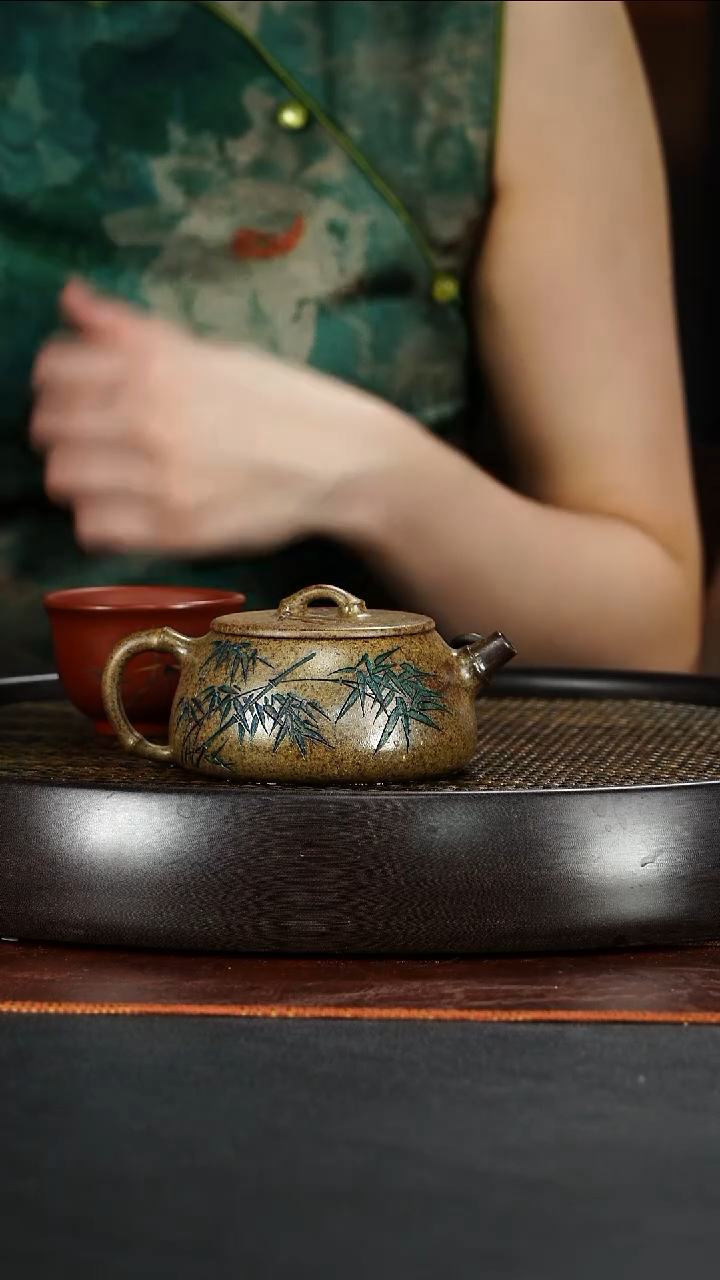 茶壶紫砂宜兴原矿紫砂壶38