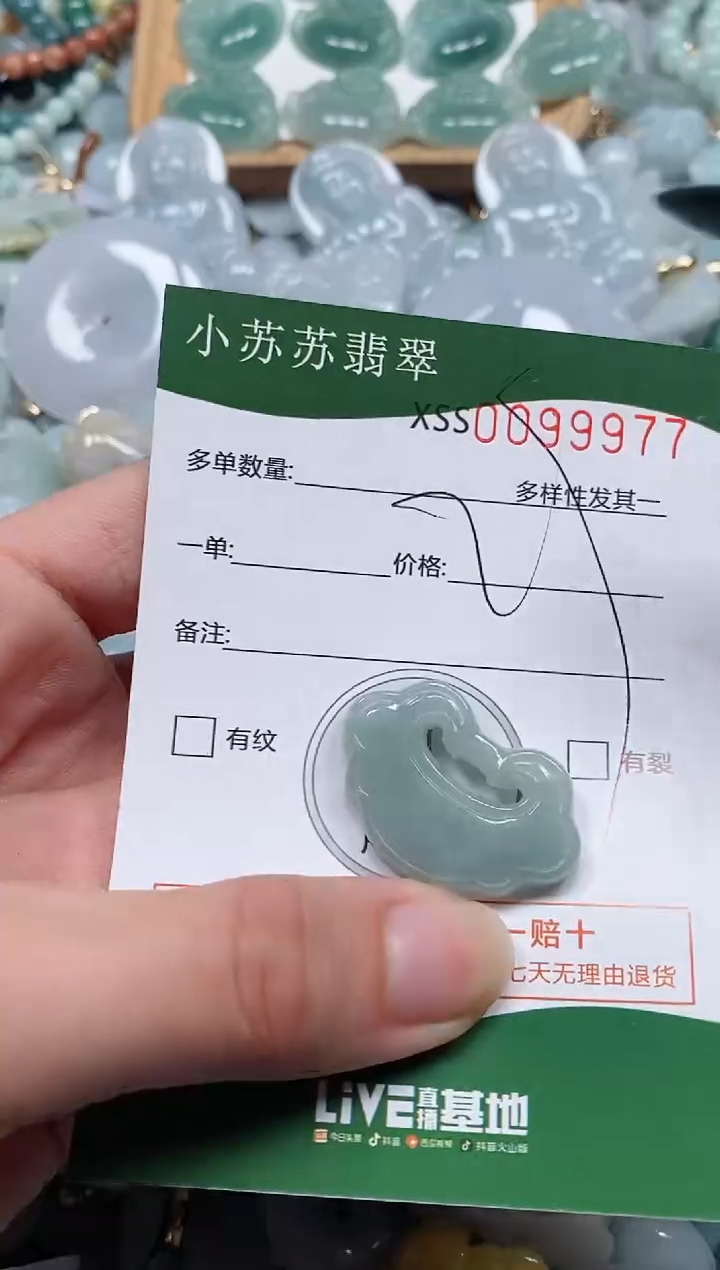 【闪购商品】翡翠颈饰未镶嵌闪购商品0099977