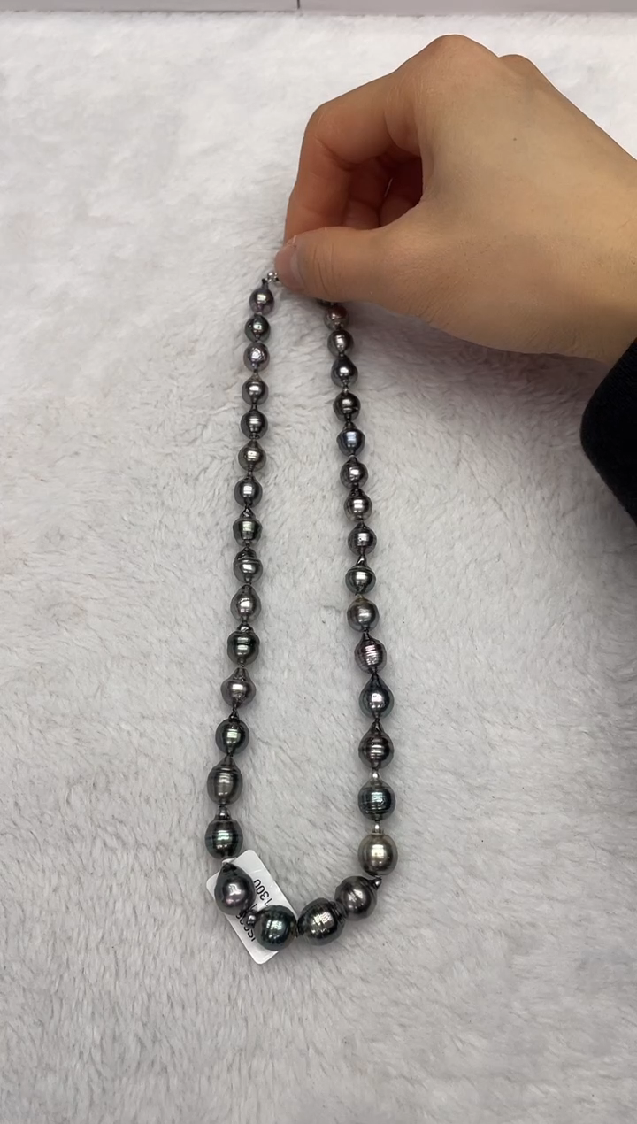 【闪购商品】海水珍珠颈饰未镶嵌大溪地8-11mm（多样性发一）