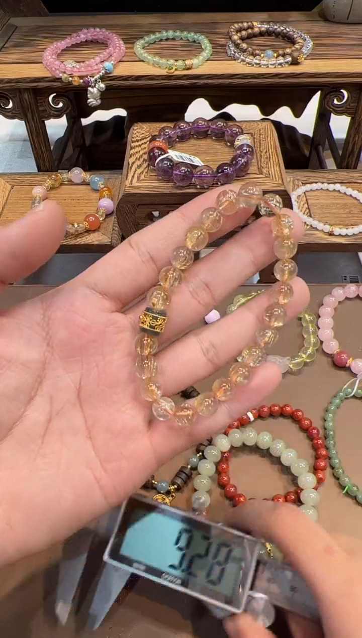【闪购商品】水晶手串未镶嵌@@手饰