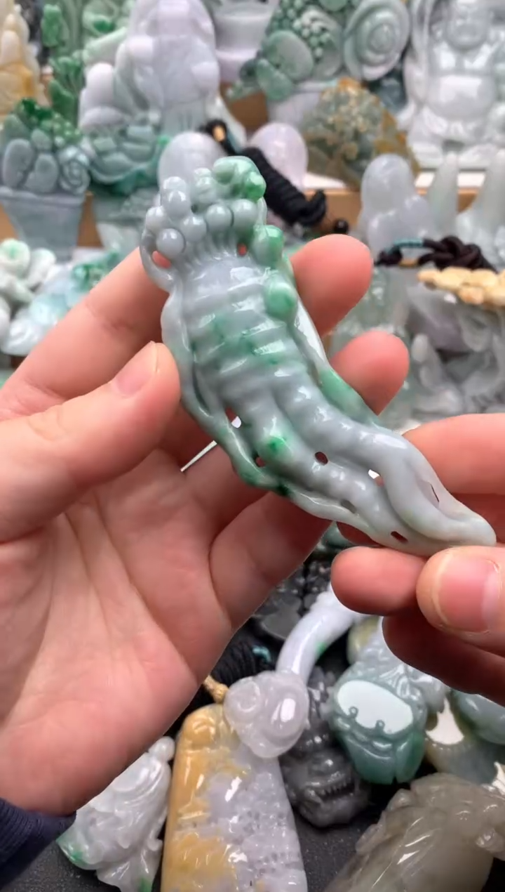 吊坠(不含链)未镶嵌翡翠1