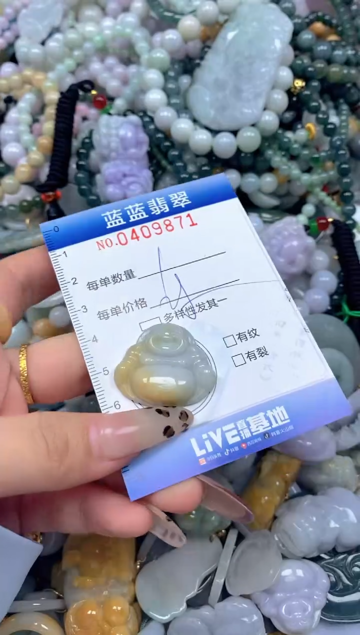 颈饰未镶嵌翡翠闪购0409871