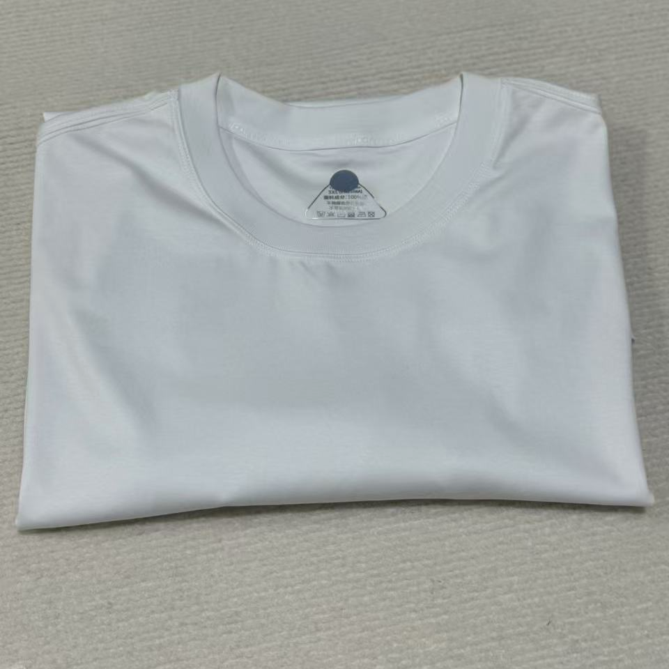 白小T男女夏季舒适纯色百搭T恤