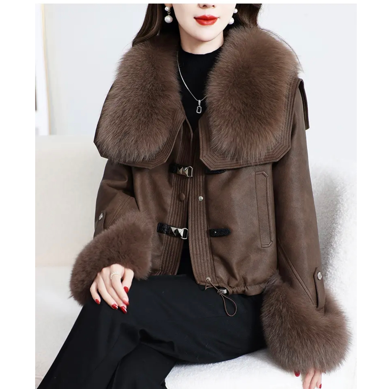 【龙哥专属】高定时尚简约羽绒服Z3F5086X