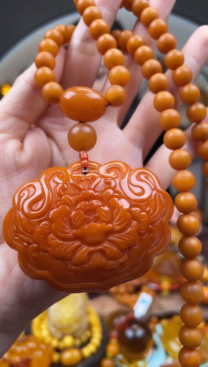 【闪购商品】琥珀裸石未镶嵌首饰 假1赔4 （多样性发货1件（微瑕 