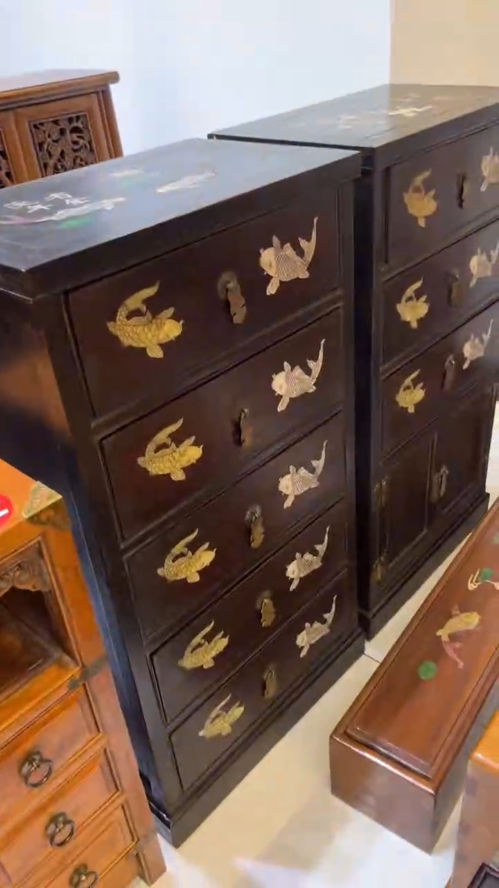 【闪购商品】木连年有余 五斗柜