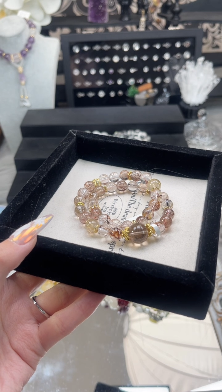 【闪购商品】水晶手链未镶嵌天然水晶 多样性发货