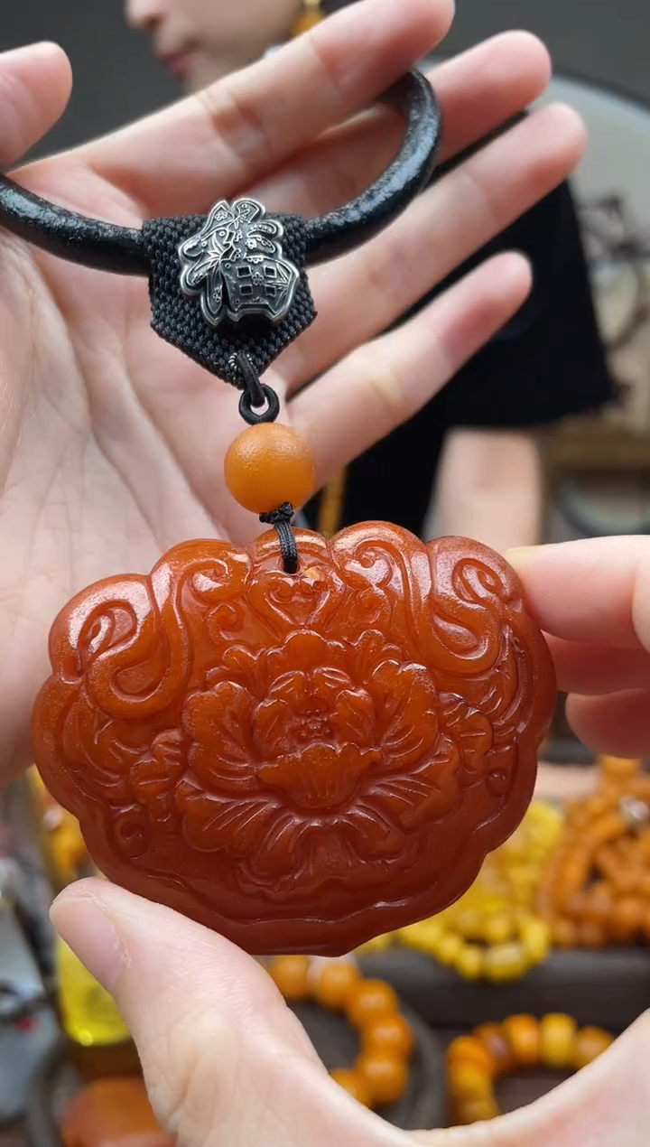 琥珀未镶嵌珠宝奇石首饰 假1赔4 （多样性发货1件