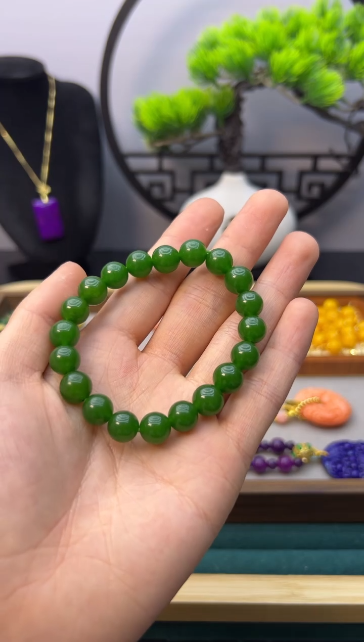 【闪购商品】和田玉手链未镶嵌S51               