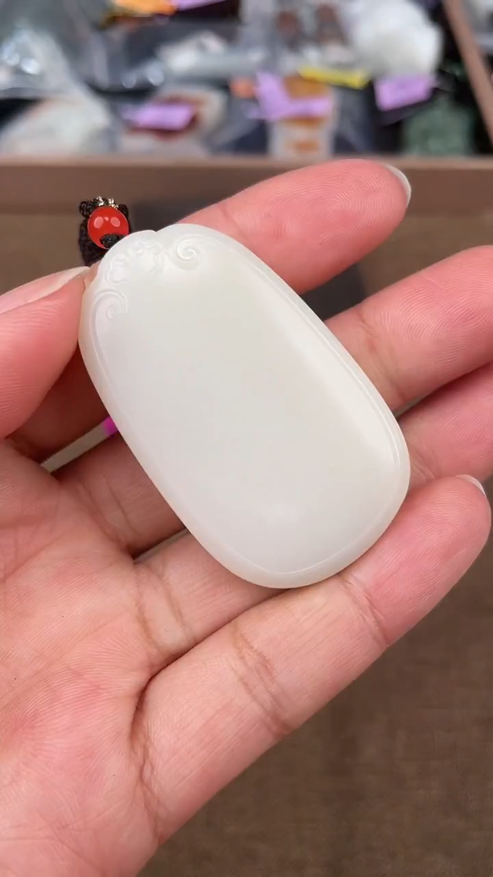 颈饰未镶嵌和田玉12.4XT多样性拍一发一58