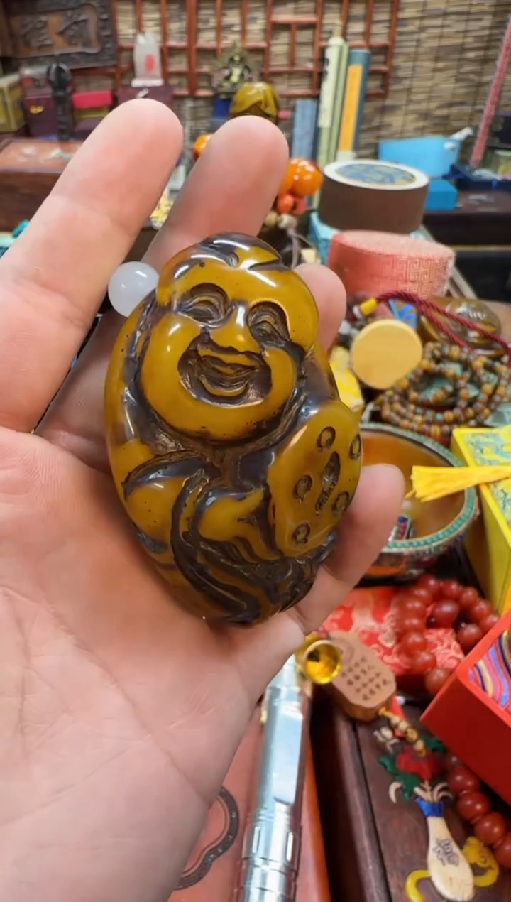 【闪购商品】蜜蜡裸石未镶嵌当天订单当天直发如图所示