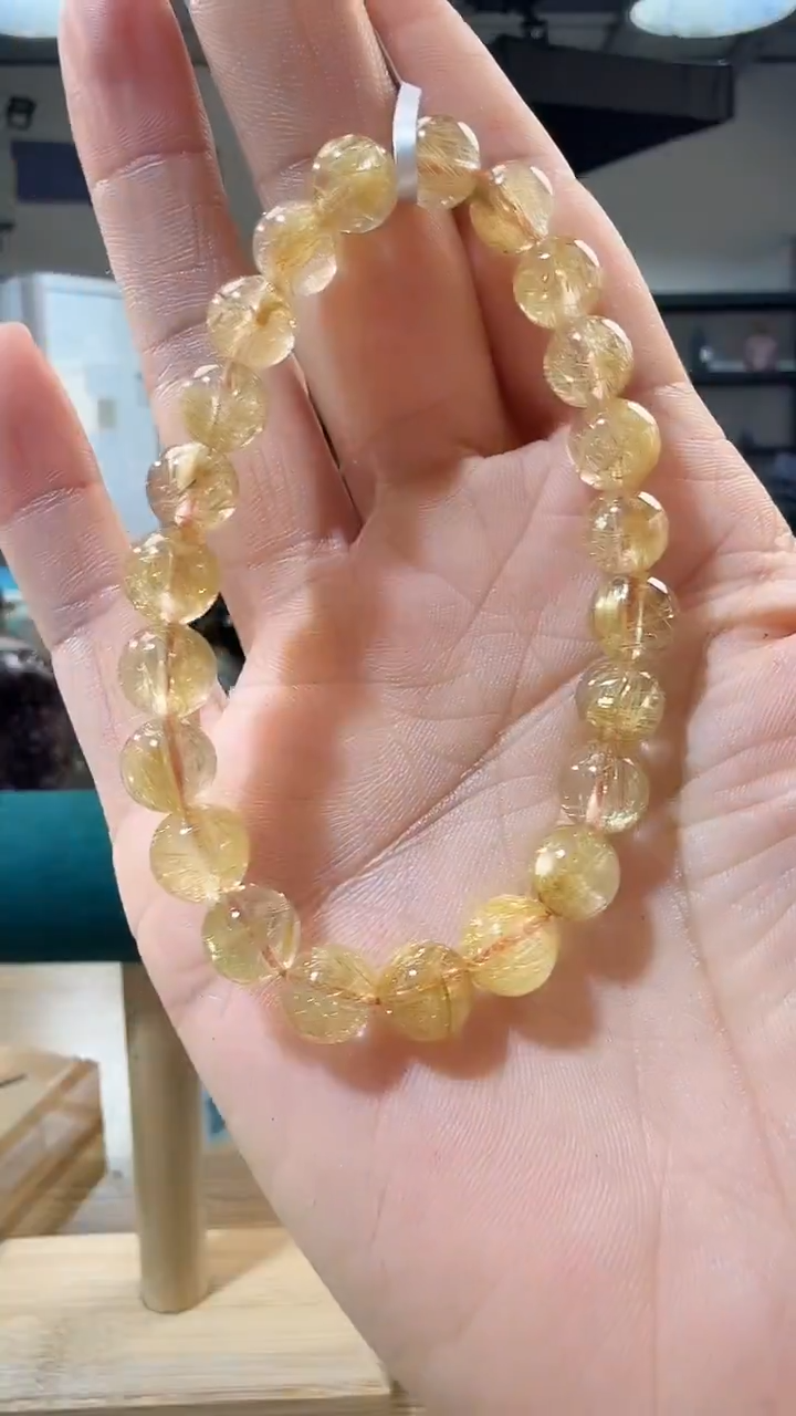 未镶嵌手链水晶优0218 约8mm