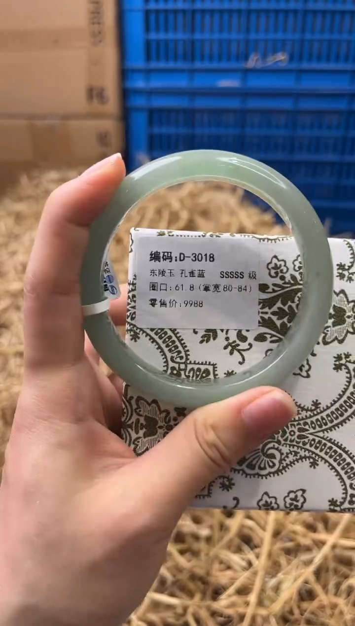 未镶嵌手镯石英质玉D-3018
