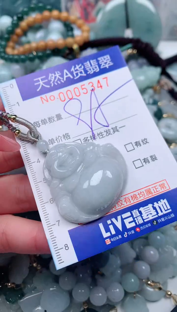 【闪购商品】翡翠颈饰未镶嵌00005347