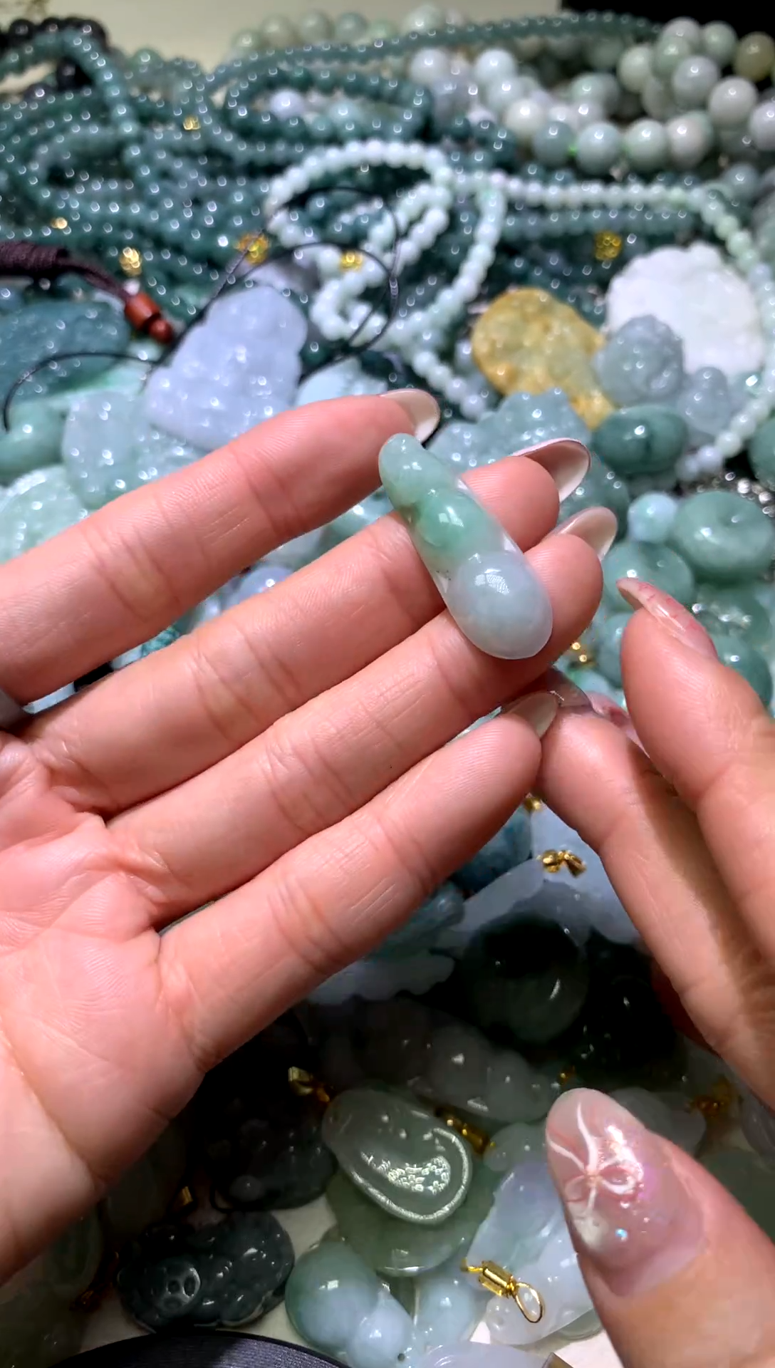 吊坠(不含链)未镶嵌翡翠1