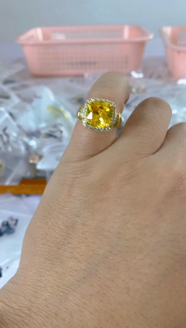 【闪购商品】水晶颈饰银S925镶嵌957红宝，蓝宝，多样性发一件赠链