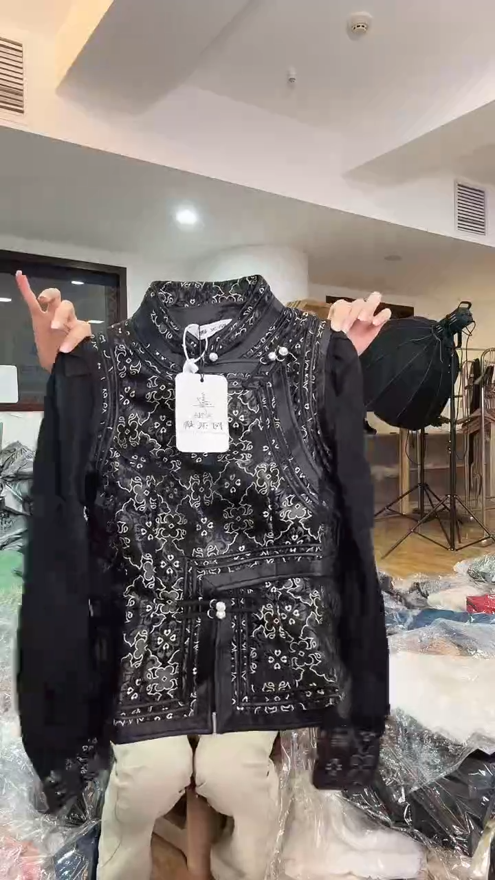 纱袖马甲       M码       80-110斤