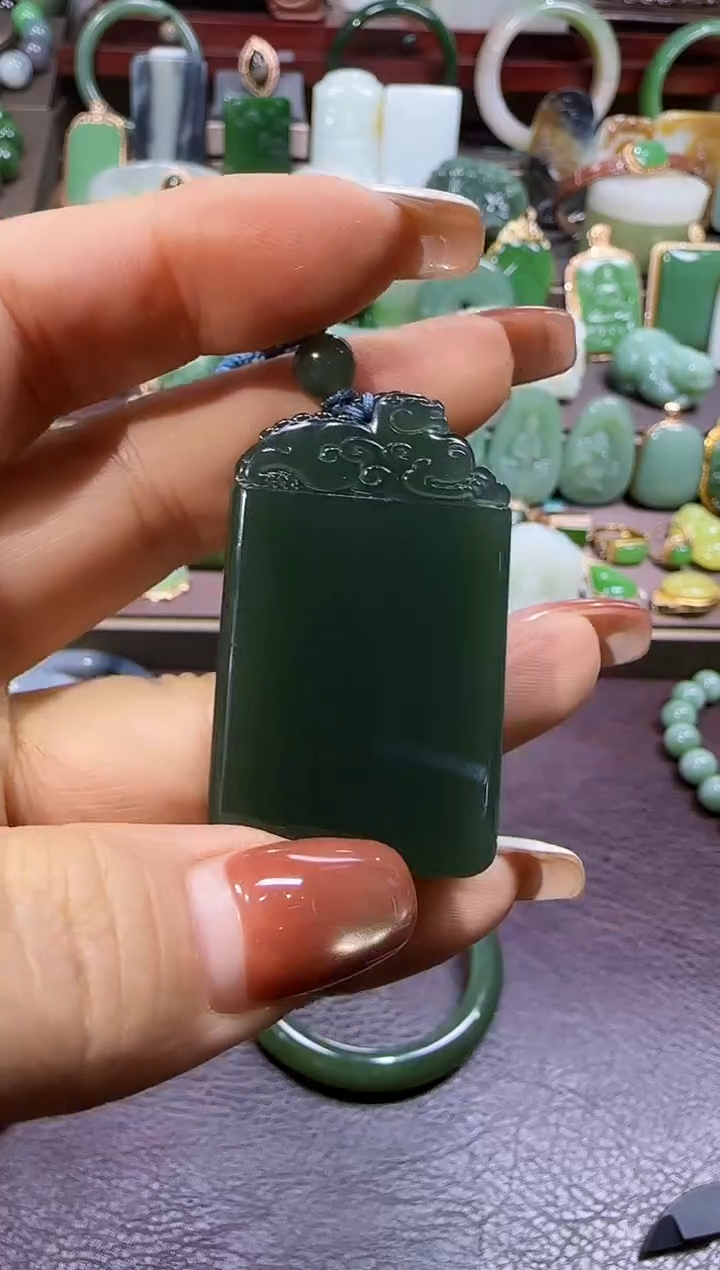 未镶嵌和田玉挂件【宏1230】85