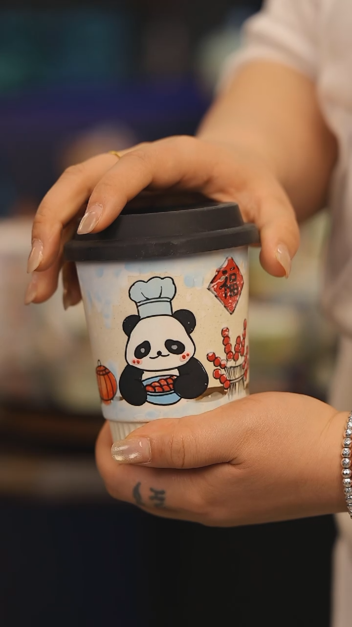 【闪购商品】摆件景德镇釉下彩绘设计师款式陶瓷