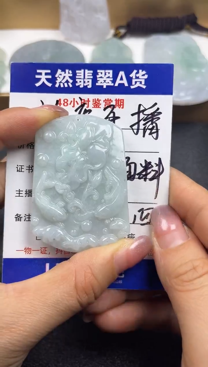 颈饰未镶嵌翡翠             