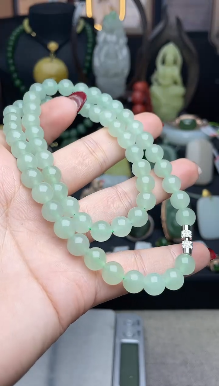 【闪购商品】东陵石颈饰未镶嵌项链