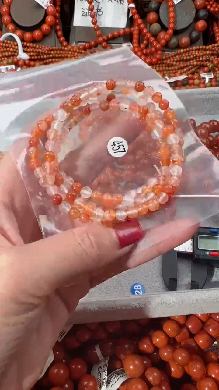 【闪购商品】南红玛瑙手串未镶嵌5
