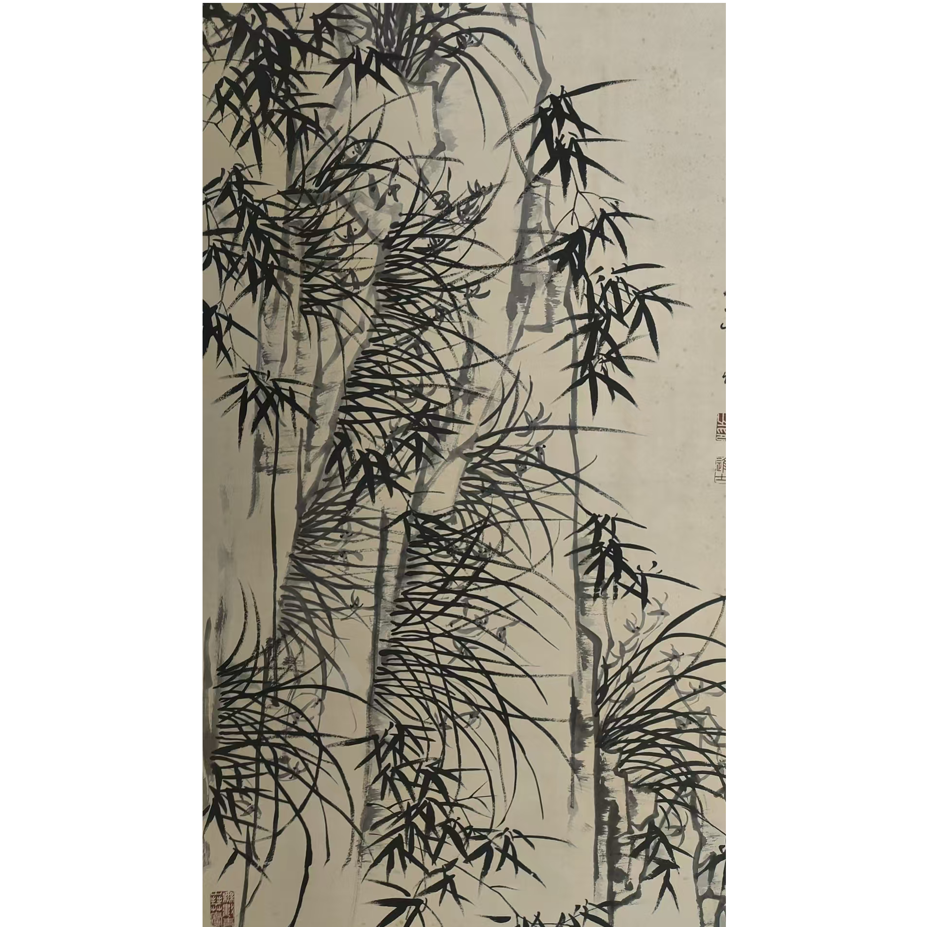 郑老款竹子立轴138/67