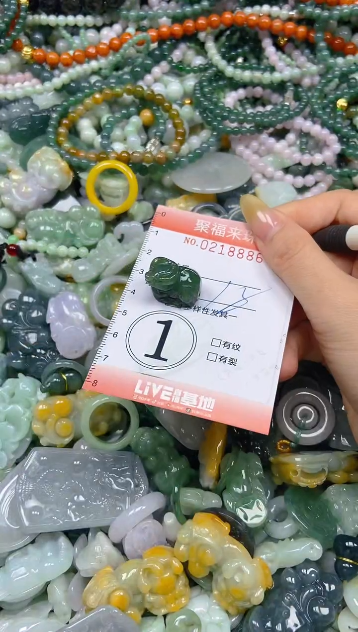 未镶嵌挂件翡翠闪购0218886
