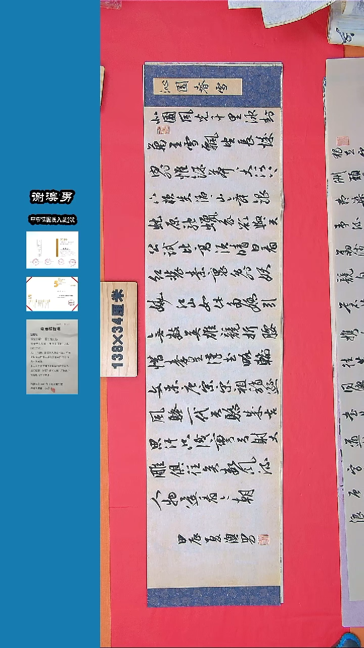书法书法 谢澳男老师 精品 纯手写