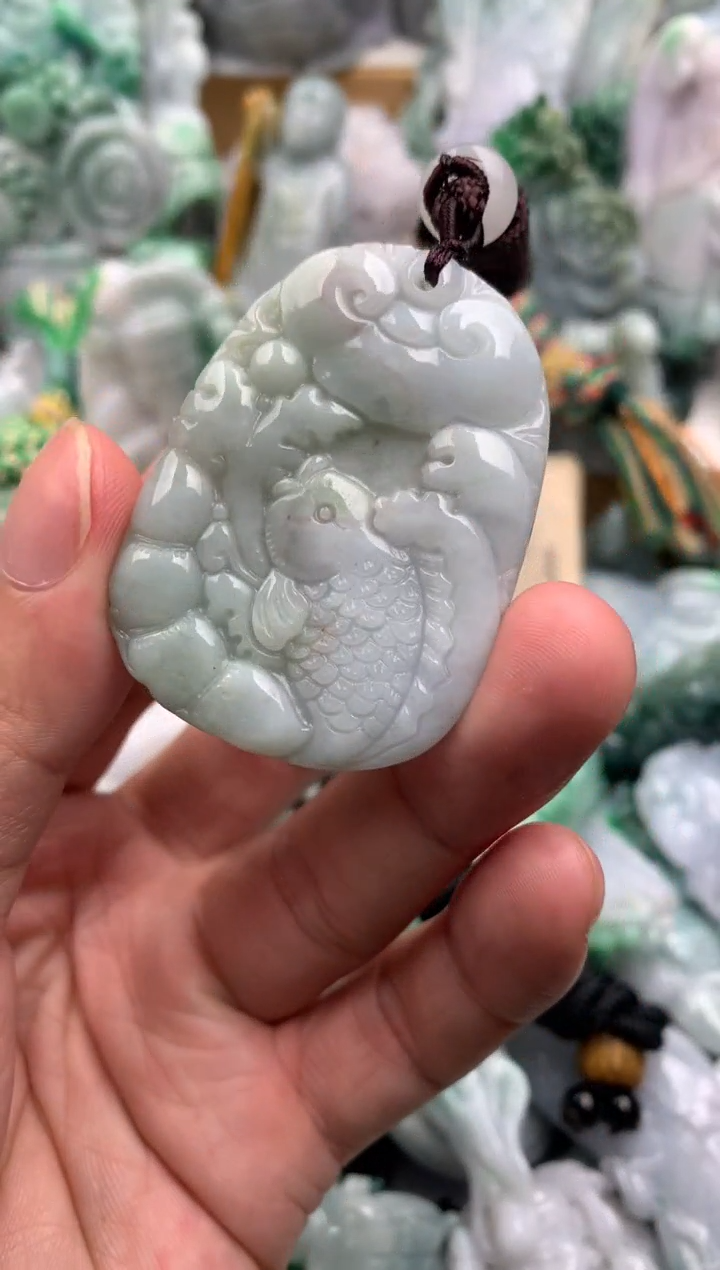 吊坠(不含链)未镶嵌翡翠1