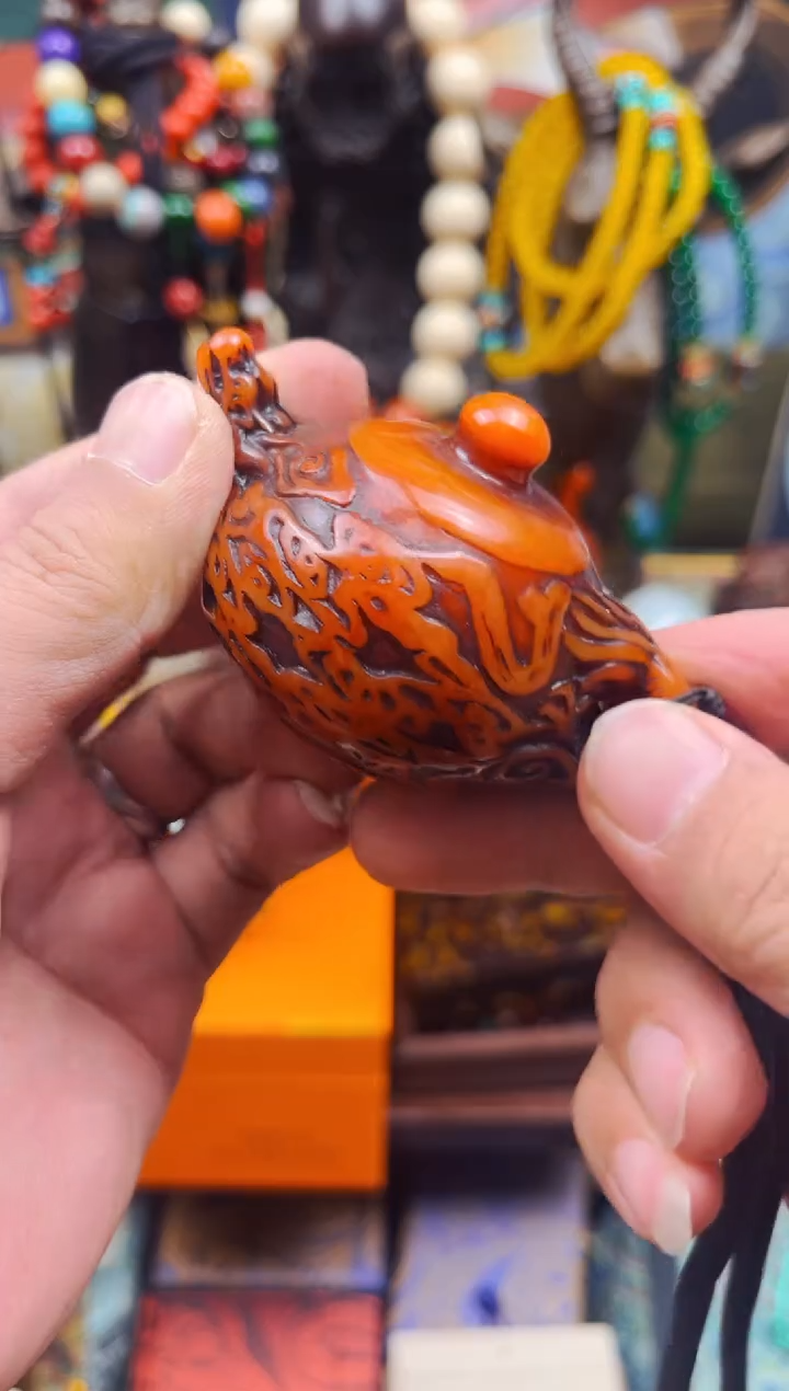 未镶嵌蜜蜡裸石老赵专属精品文玩