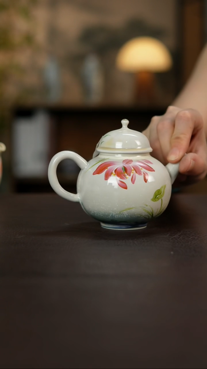 杯景德镇陶瓷杯碗柴烧多人