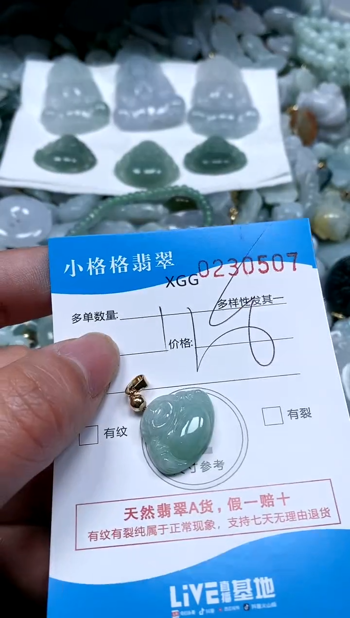 【闪购商品】翡翠颈饰未镶嵌闪购商品0230507